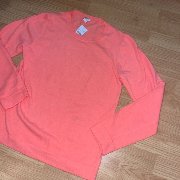 J. Crew Coral Sweater - Picture 3 of 6